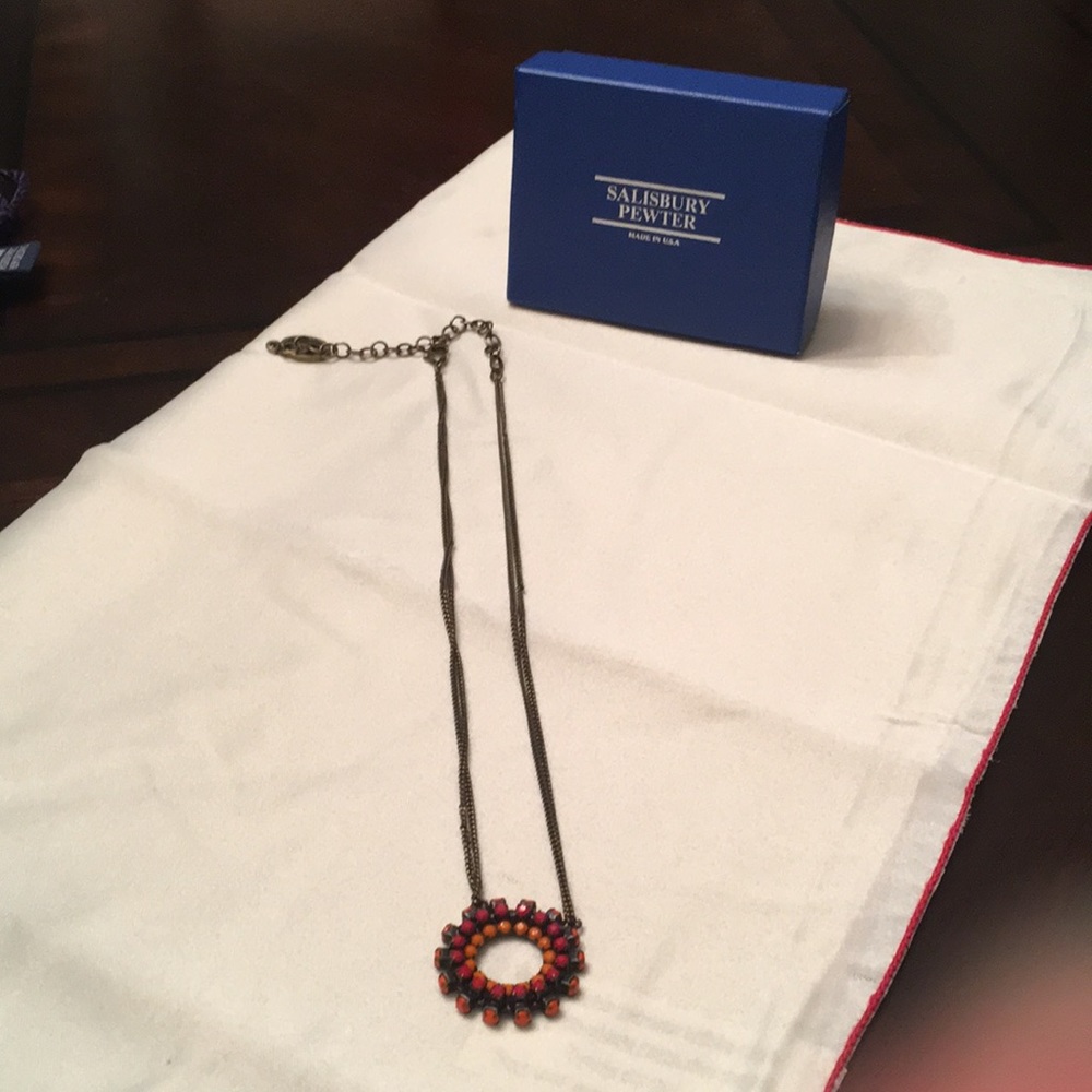 Salisbury Pewter Necklace -  VINTAGE